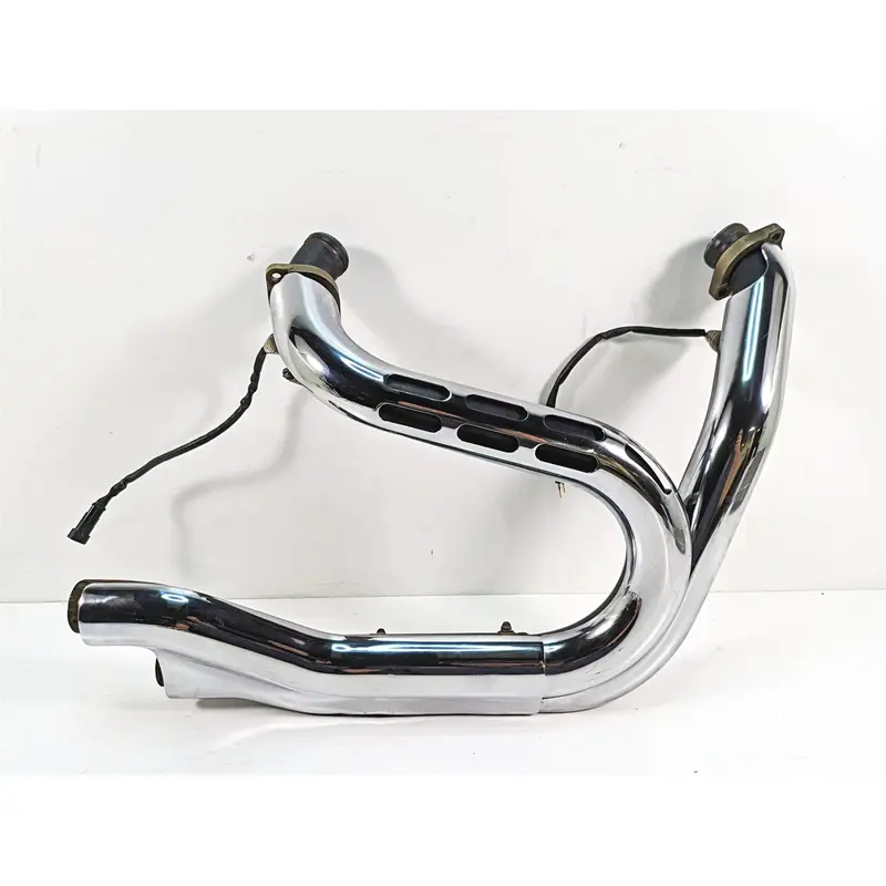 2009 Harley Dyna FXDFSE CVO Fat Bob Exhaust Header Manifold Set - Read 66884-09A
