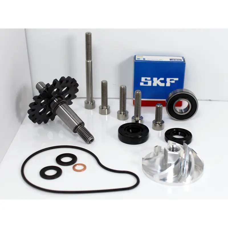 BEST WR250F WR 250F Water Pump Impeller Billet Gear Shaft Complete Rebuild Kit