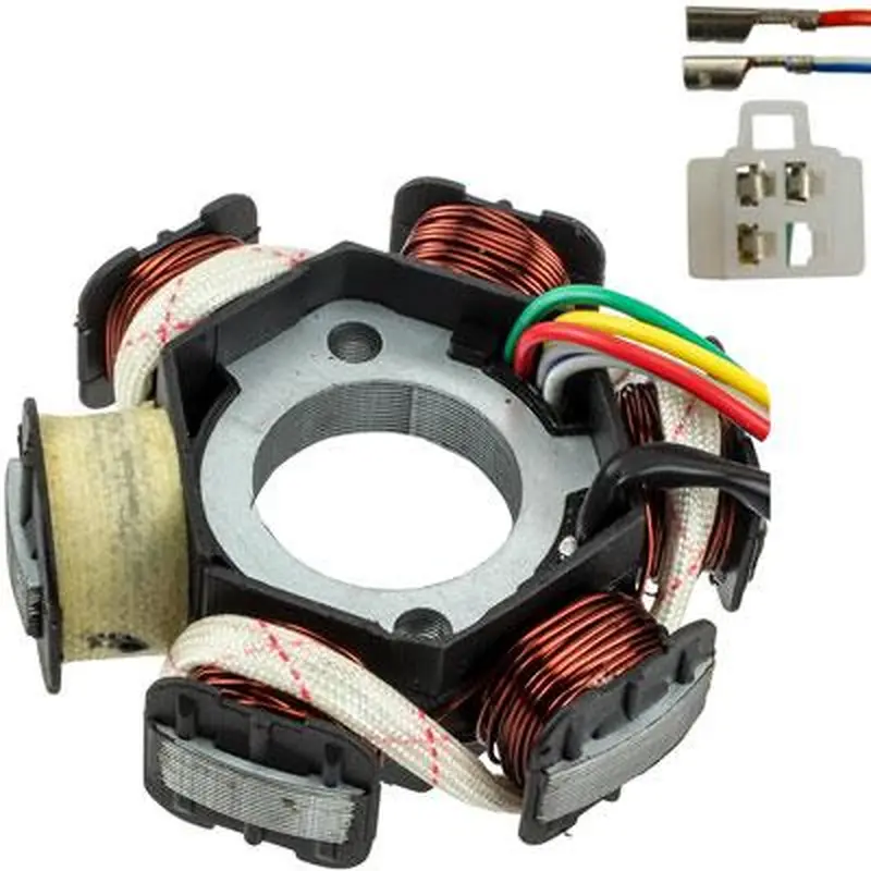 Stator Magneto - 6 Coil, 5 Wire - GY6 125cc 150cc - Version 23