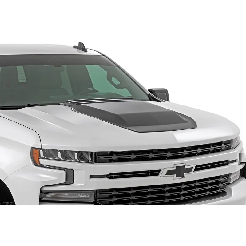 Hood Scoop | G7C Red Hot | Chevy Silverado 1500 2WD/4WD (2019-2025 & Classic) | HS10010-G7C