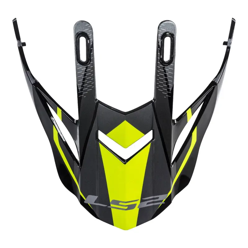 LS2 MX436 Pioneer Peak Ring - Black / Titanium / Hi-Vis