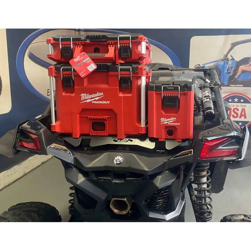 14542 Maverick X3/Sport and Trail Mount/Rack for "PACK OUT" Boxes and Coolers