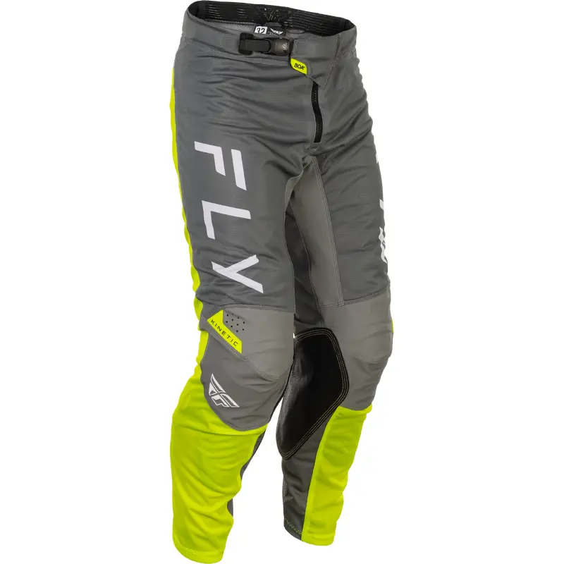 Kinetic Mesh Center Pants Grey/White/Hi Vis Sz 36