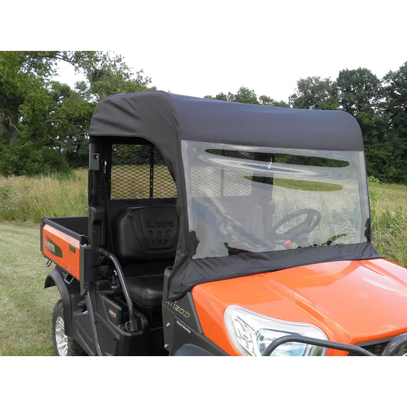 Kubota RTV X900/X1120 - Vinyl Windshield/Top/Rear Combo