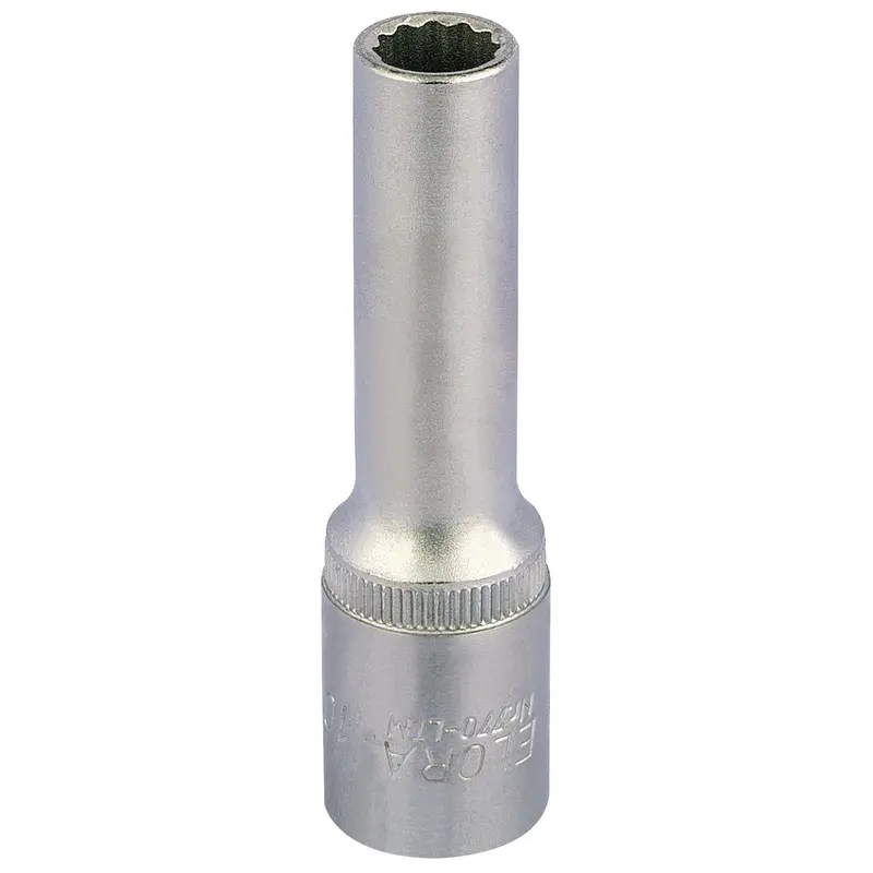 Draper Elora Deep Bi-Hexagon Socket, 1/2" Sq. Dr., 10mm - 770-LT 10