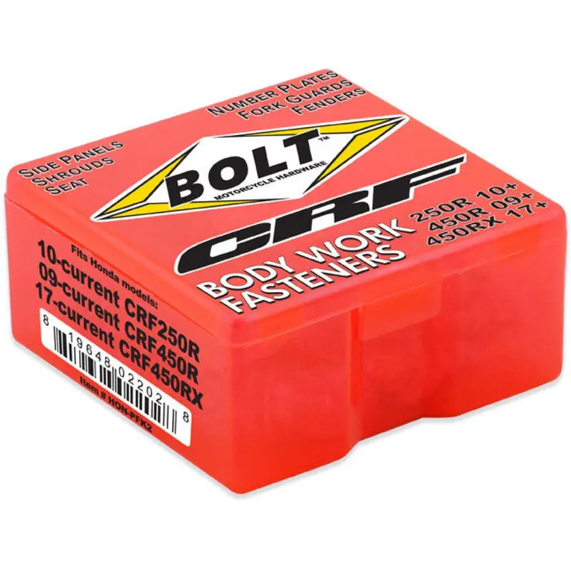 Bolt Full Plastic Fastener Kit Hon | HON-PFK2