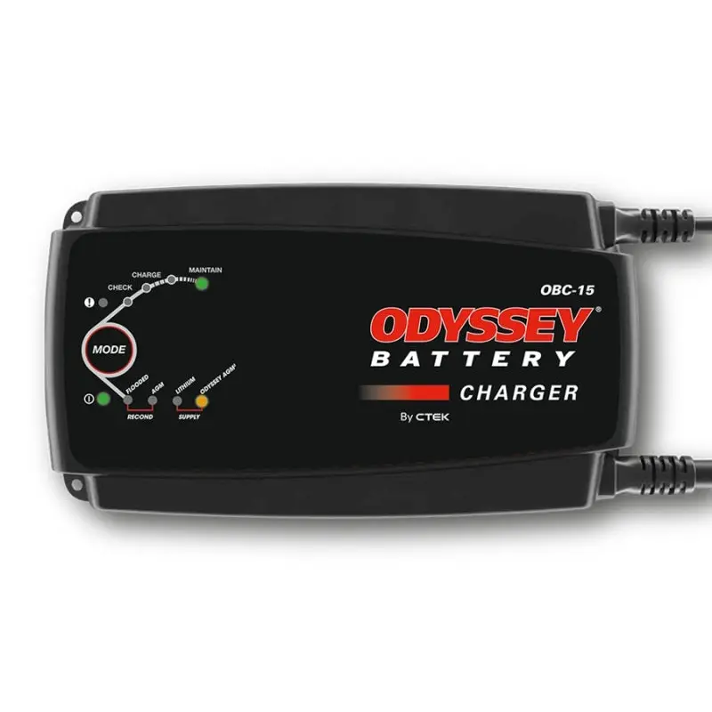 Odyssey Battery Portable Battery Charger - 15 Amp