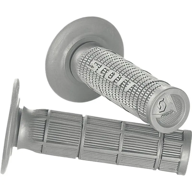 Radial Half Waffle Grips Grey 7/8"