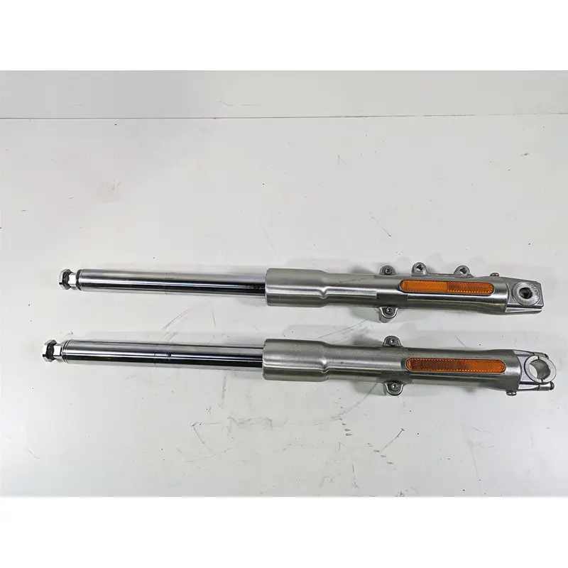 2008 Harley FLSTC Softail Heritage Straight Front Fork Leg Set 41mm 45915-08A