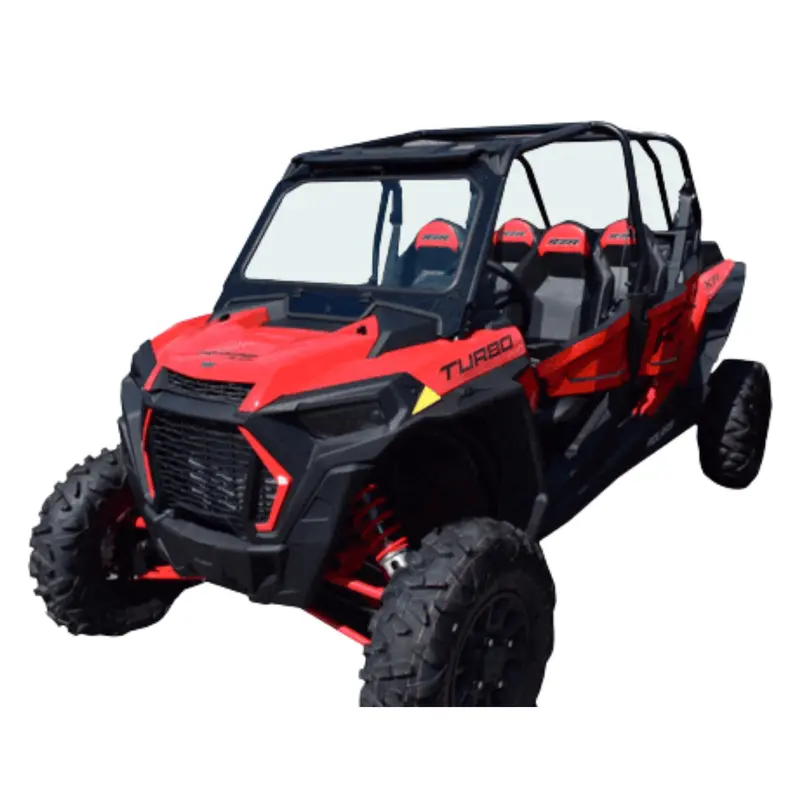Polaris RZR XP 1000 / Turbo Full-Glass Vented-Frame Windshield (2019+)