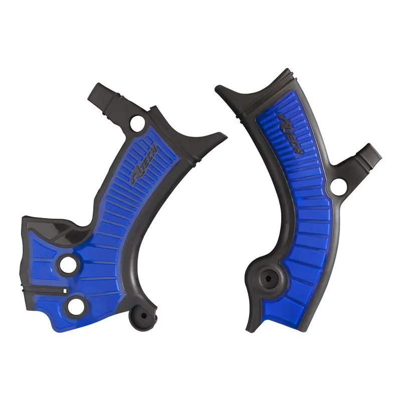 FRAME GUARDS RTECH BLUE BLACK YAMAHA WR250F WR450F YZ250F YZ250FX YZ450F YZ450FX