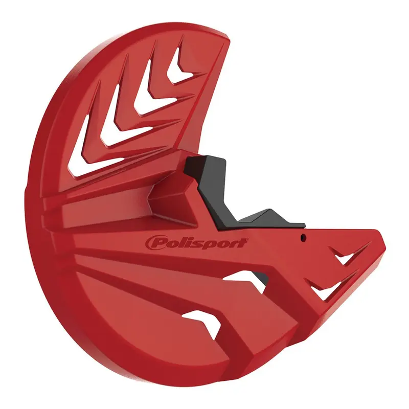 POLISPORT DISC PROTECTOR HON CRF450R / CRF250R 10-14 - RED #PS8155100003