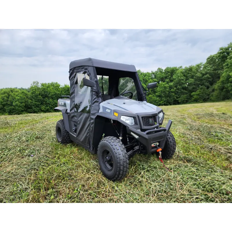 HiSun Sector 250 - Full Cab Enclosure for Hard Windshield