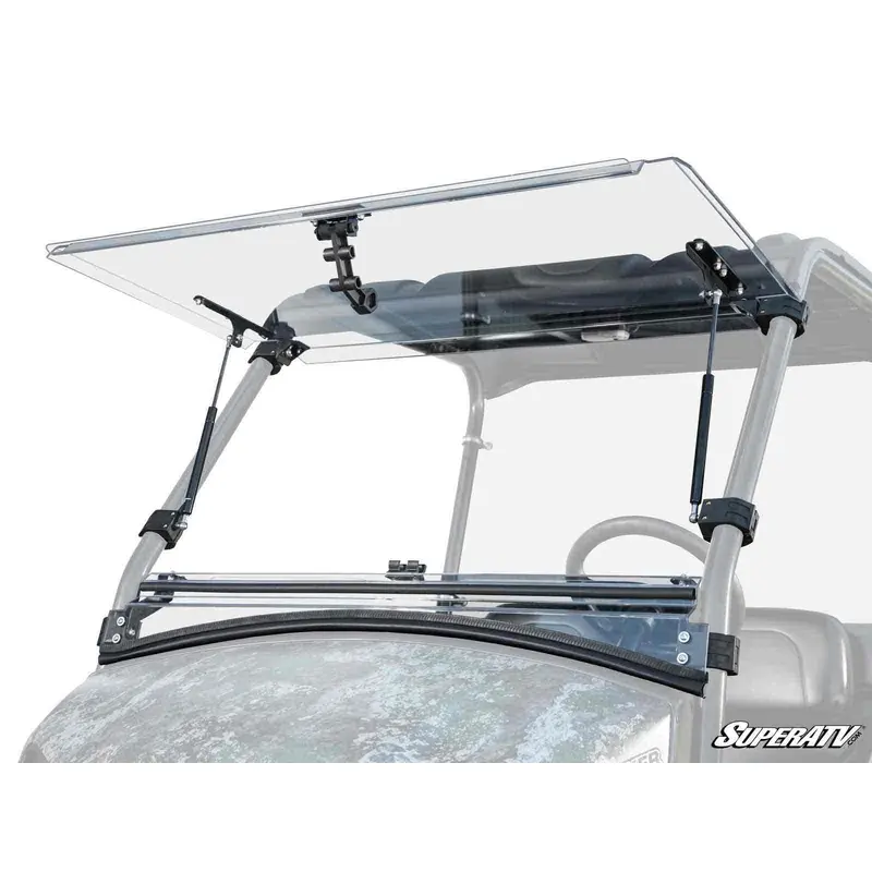 SuperATV Tracker OX400 Scratch-Resistant Flip Windshield