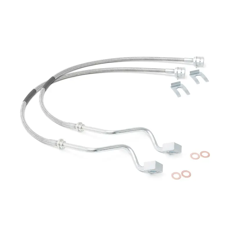 Brake Lines | Stainless | FR | 4-8 Inch Lift | Ford F-250/F-350 Super Duty (99-04) | 89705
