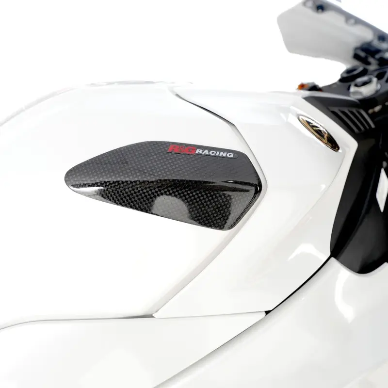 R&G Racing Carbon Fibre Tank Sliders For 2015-2024 Yamaha YZF R1