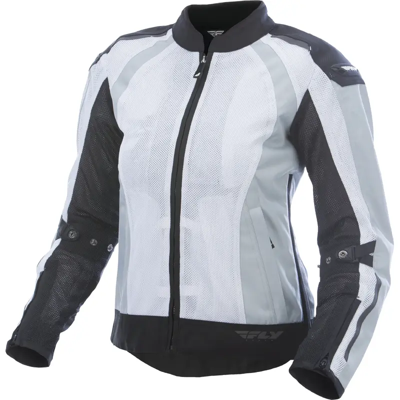 Women's Coolpro Mesh Jacket White/Black 3x