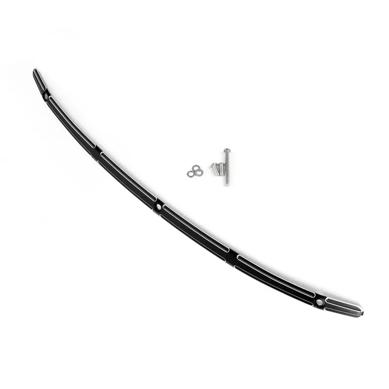 2014-2016 Harley Electra Street Glide Black CNC Windshield Trim