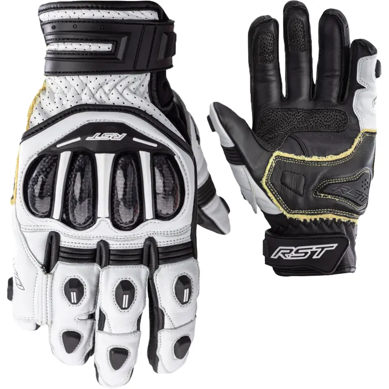 RST Tractech Evo 4 Short Ce Glove White/White/Black 2xl