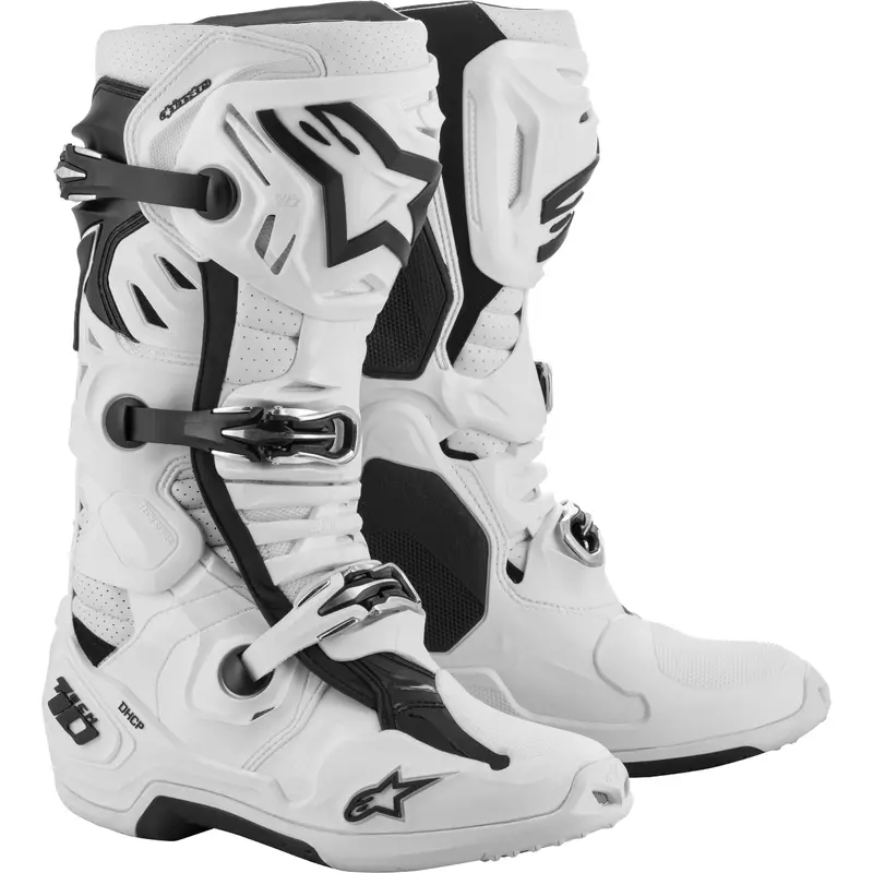 Tech 10 Supervented Boots White Sz 10