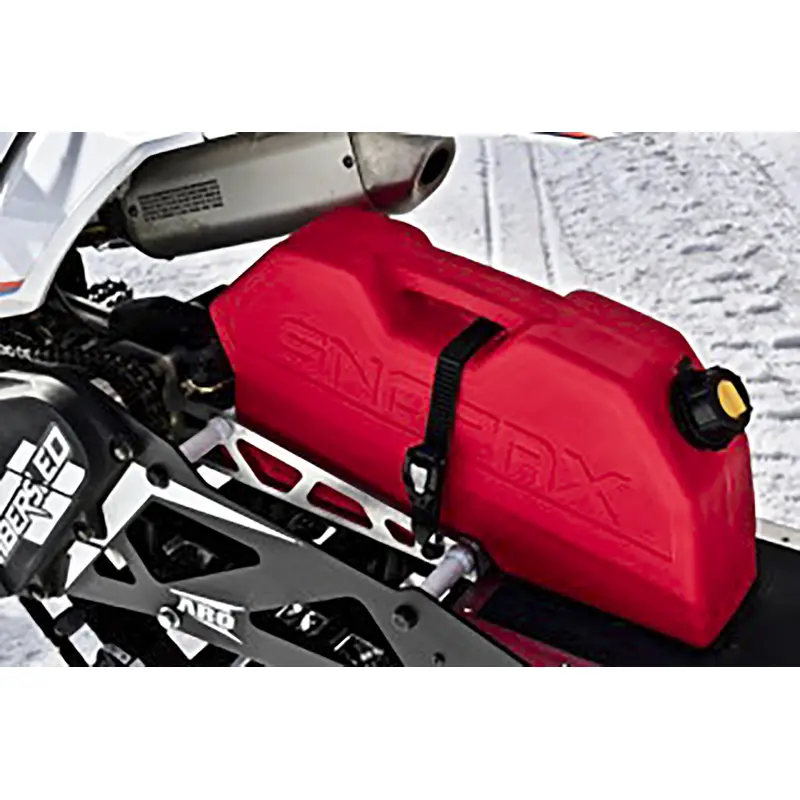 GAS CAN FOR SNOW BIKE W/HARDWARE 2 1/2 GAL