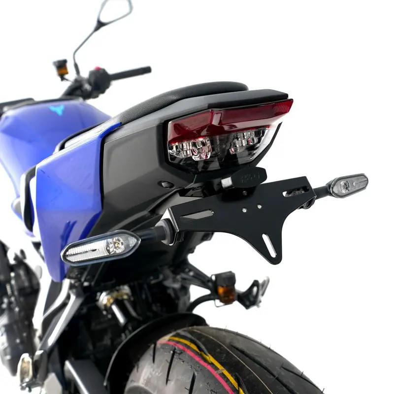 R&G Racing Black Tail Tidy License Plate Holder For 2024-2024 Yamaha MT-09 FZ-09
