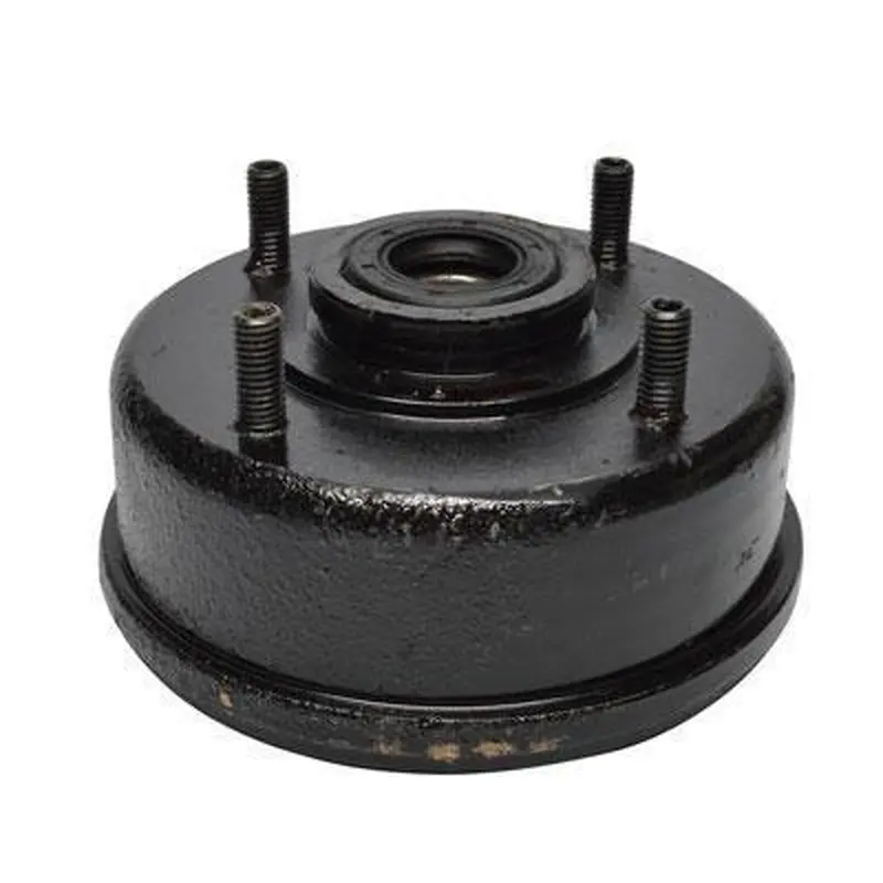 Brake Drum and Wheel Hub Assy - (4) 8mm Studs - 8.0 Inch Tires - Tao Tao ATVs
