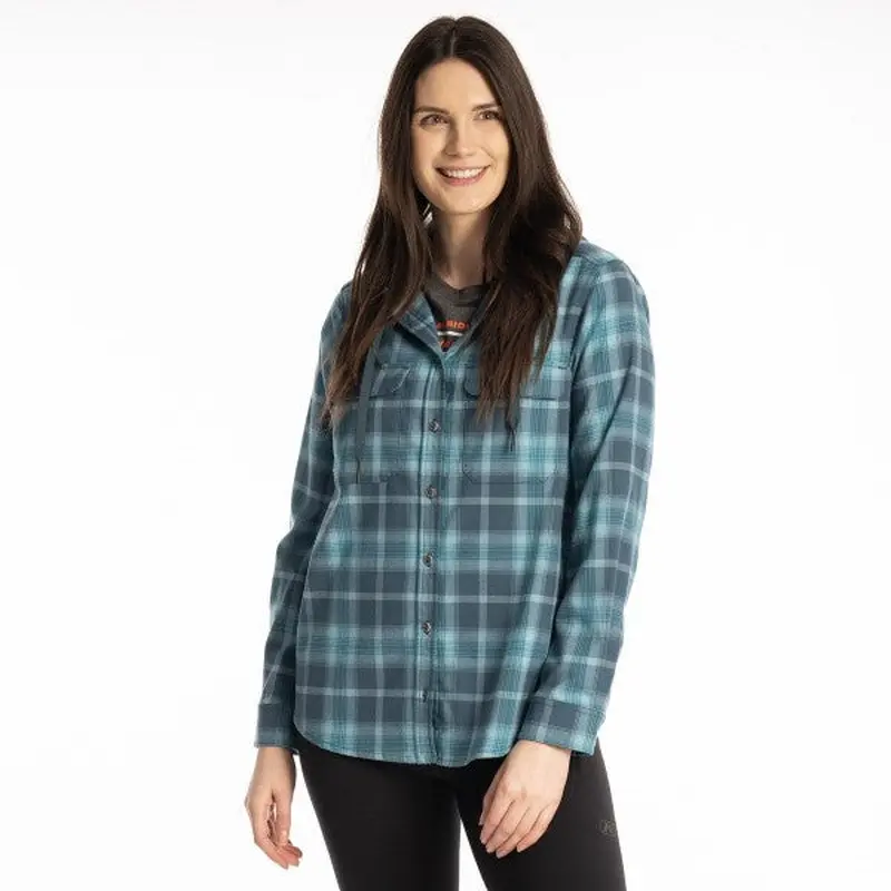 Coton Ouat Ginny Mountain Midweight Stretch Flannel Femme