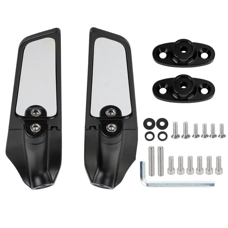 04-07 Honda CBR1000RR Adjustable Wing Fin Rearview Mirrors