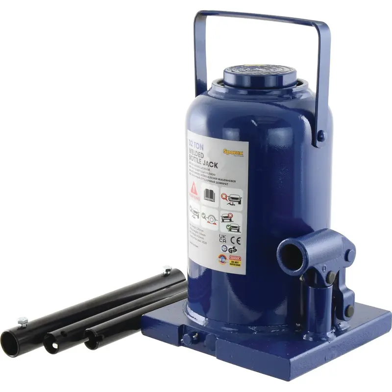 Hydraulic Bottle Jack 30T | Sparex Part No.S.27325
