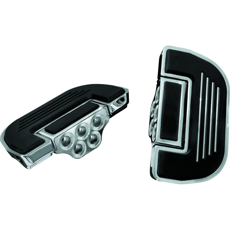 Kuryakyn Premium Ribbed Floorboards Without Adapter Chrome