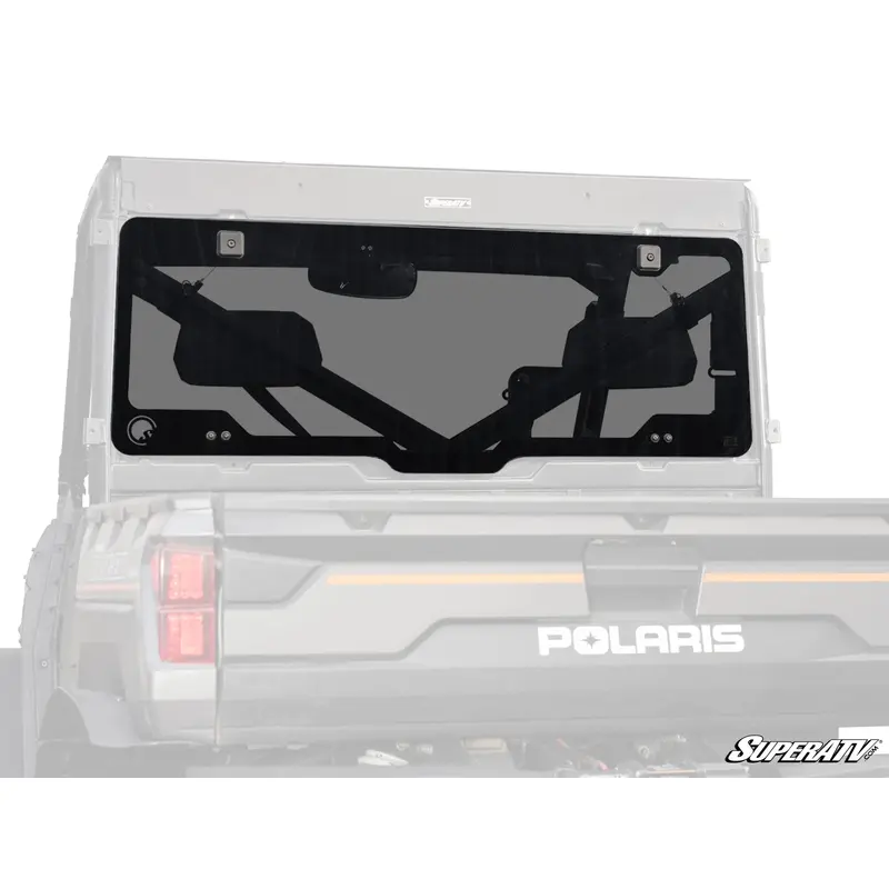 Polaris Ranger XP 1000 Rear Glass Windshield RGW-P-RAN1K