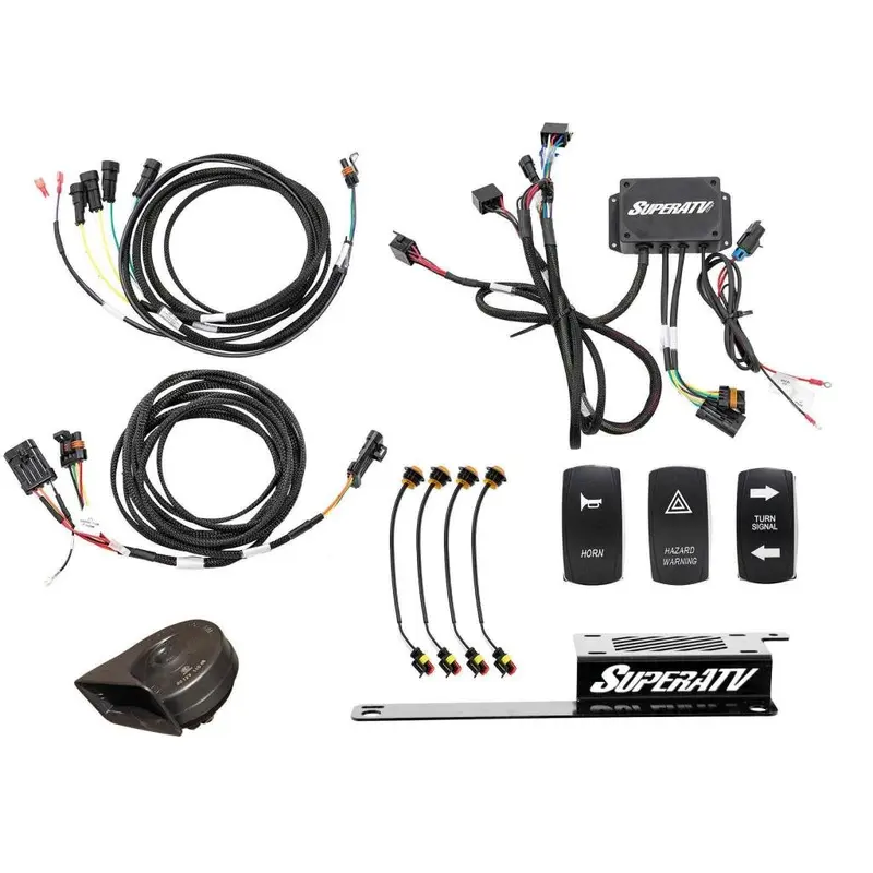 SuperATV Polaris RZR 900 Toggle Plug & Play Turn Signal Kit