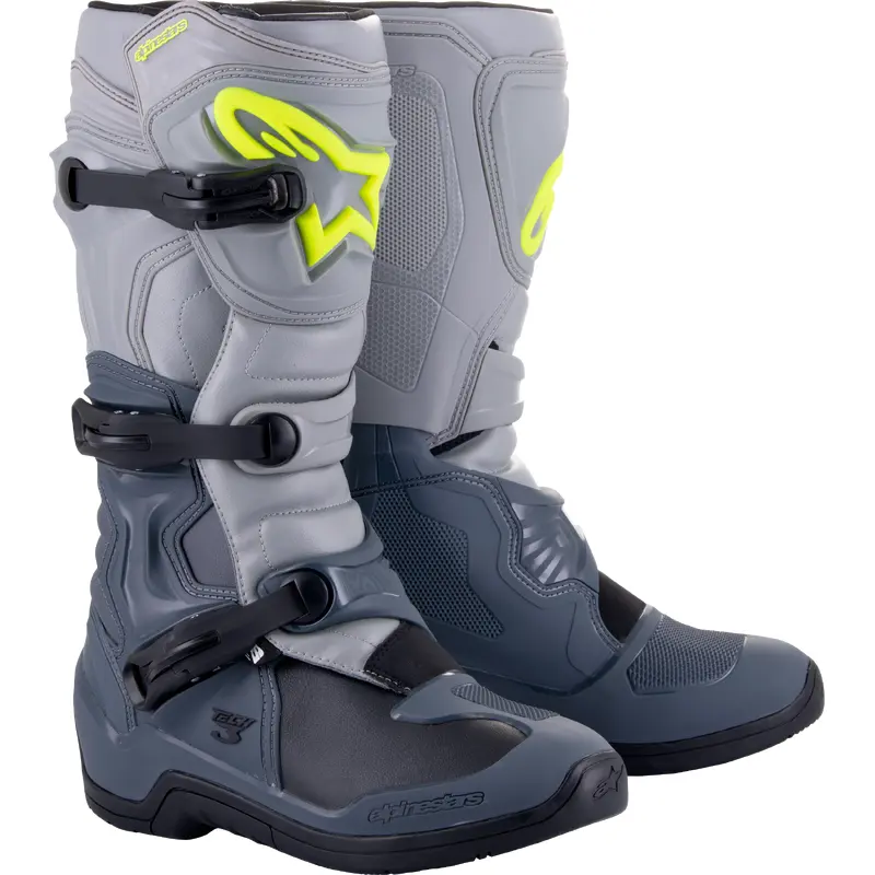 Tech 3 Boots Dk Grey/Lt Grey/Blk Sz 9