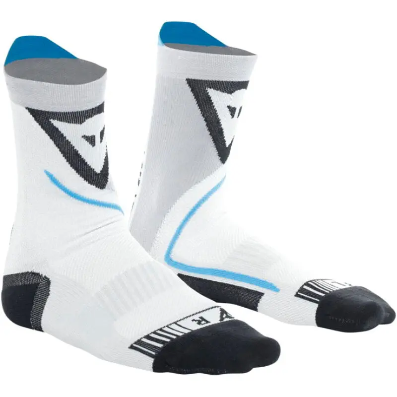 Dainese Dry Mid Socks Black/Blue Size - 36/38