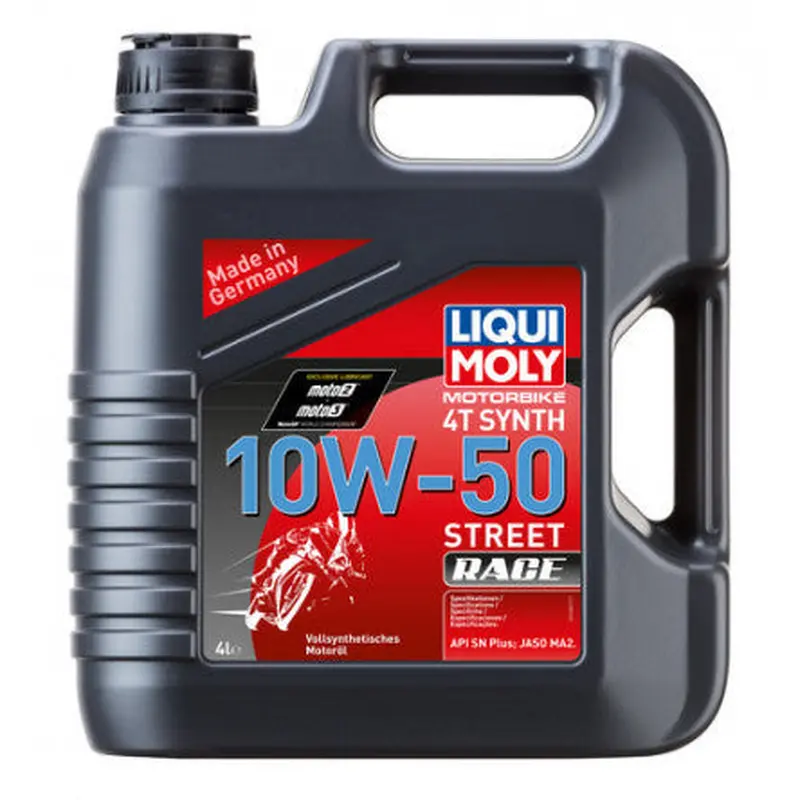 10W-50 helsyntet Street Race 4L