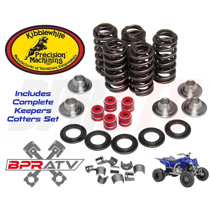 04+ Yamaha YFZ450 YFZ 450 Kibblewhite TITANIUM Valves Springs Kit Seals KEEPERS
