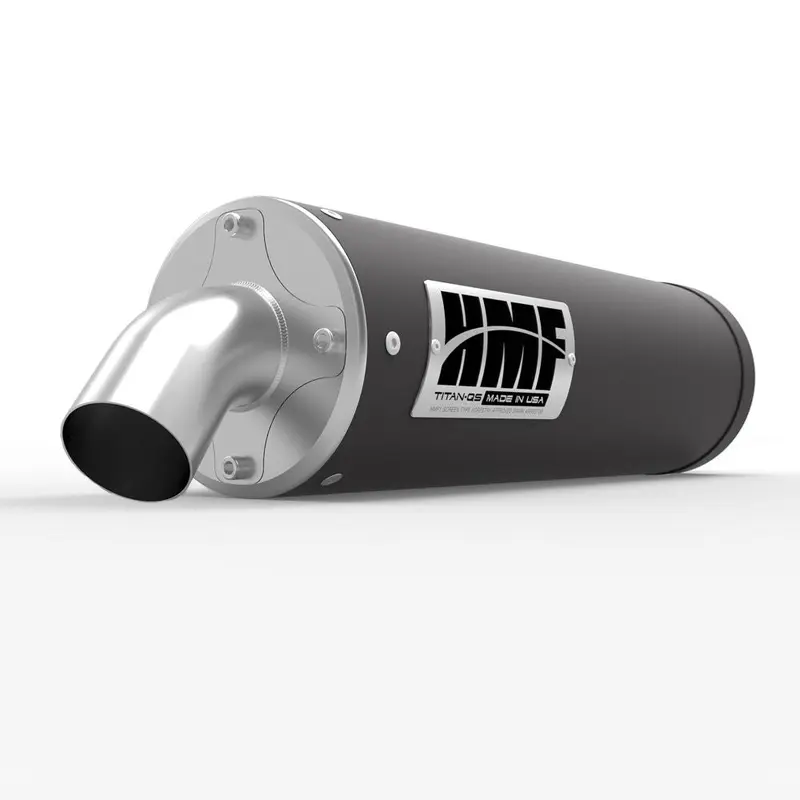 HMF Muffler Polaris Ranger 900 13-15 Gun Metal Titan-QS Slip On Exhaust