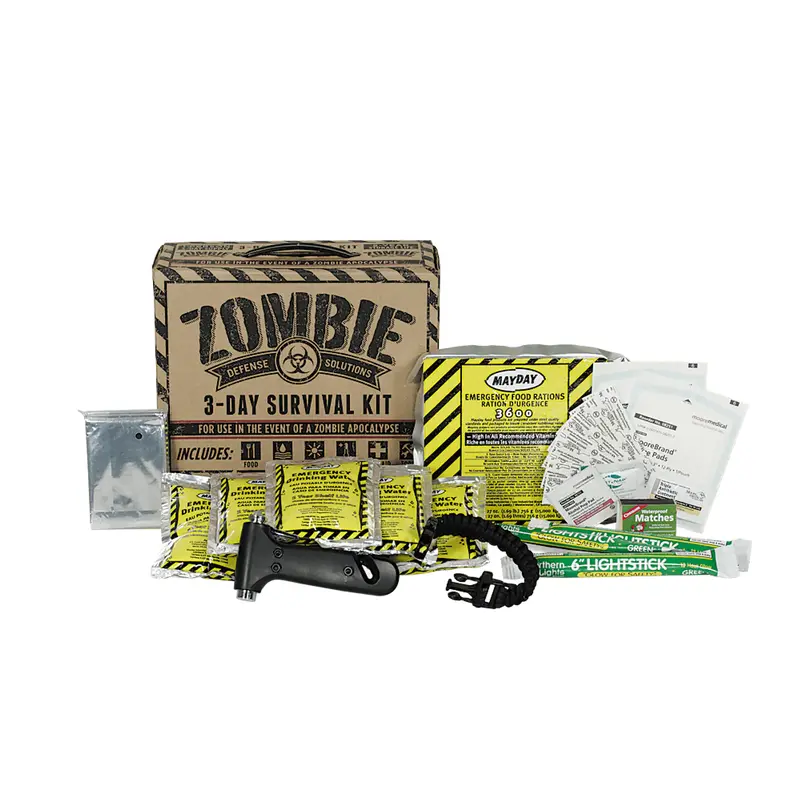 ZOMBIE  - 1 Person, 3 DAY SURVIVAL KIT - $30.00