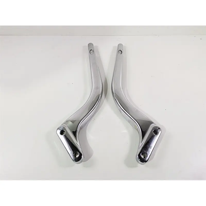 2004 Harley Softail FXSTDI Deuce Rear Chrome Braces Struts 60028-00 60035-00
