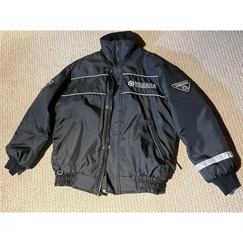 Vintage Yamaha Snowmobile Jacket Mens SM SMB-032BKBK