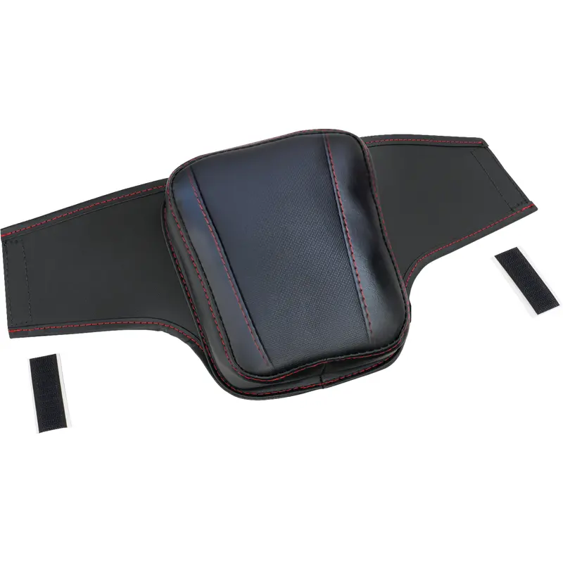 SHOW CHROME Tank Pouch - Ballistic Red Stitch - Ryker H40-402CRED
