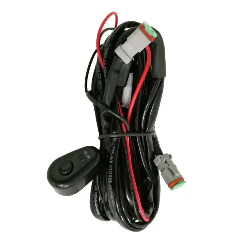 HYPER LED Light Bar Wiring Loom 12v Single Connector SKU: 174.0200