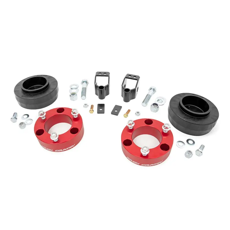 3 Inch Lift Kit | X-REAS | RR Spacers | Red | Toyota 4Runner 4WD (2003-2009) | 762RED