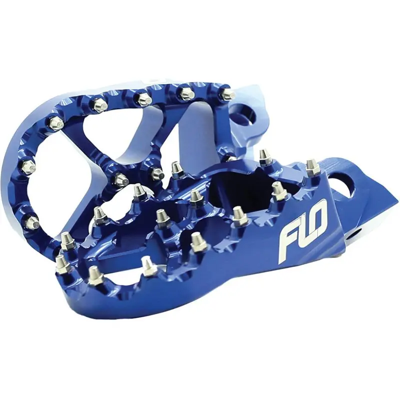 FLO Pro Series Foot Pegs Blue Ktm/Hus | FPEG-795-2 BLU