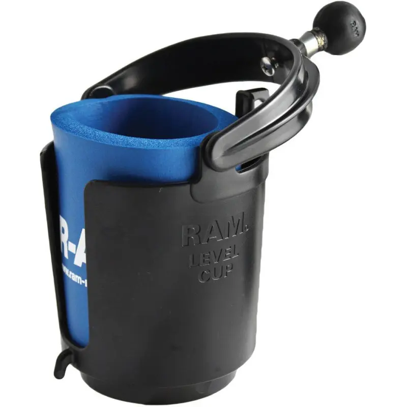 Ram Level Cup 16oz Drink Holder with Ball | RAM-B-132BU