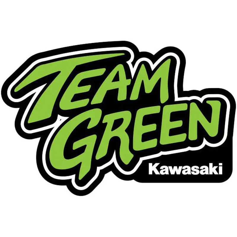 D'COR TEAM GREEN DECAL 24" 40-20-202