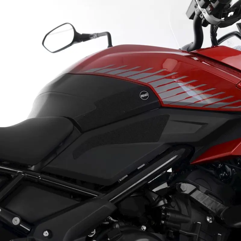 R&G Racing Clear Tank Traction Grips For 2022-2024 Triumph Tiger 660 Sport