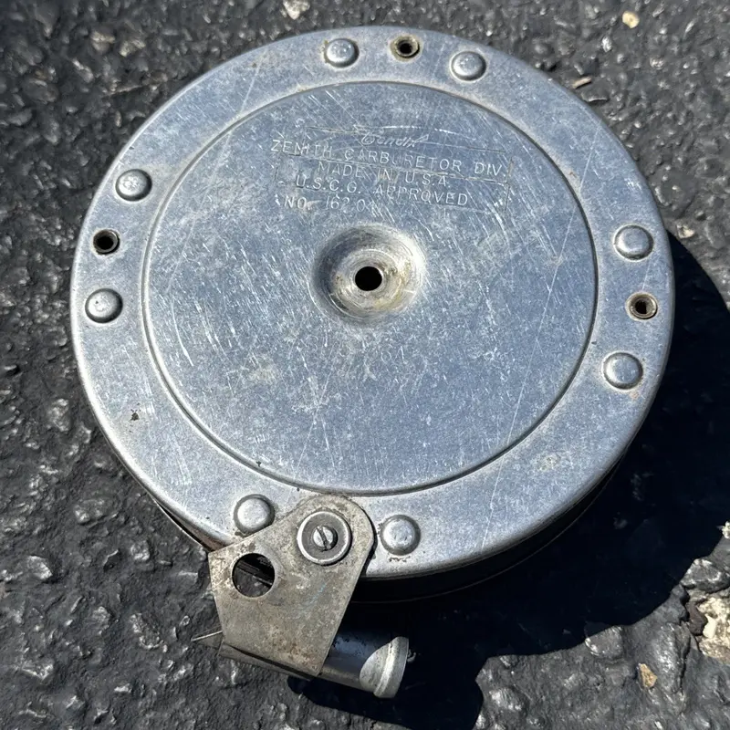 Bendix Zenith B175-36A Heavy Chrome Intake Spark Arrestor Boat