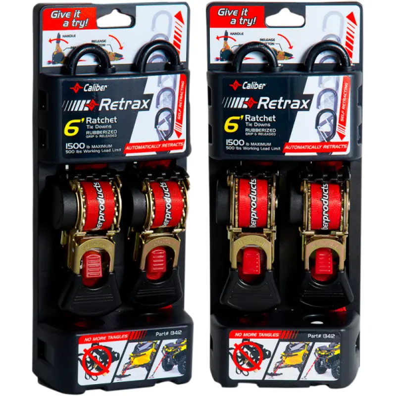 Sangles  Cliquet Auto-Rtractables